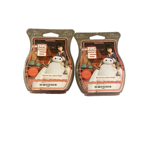 Scentsy Other - New Big Hero Six Disney Scentsy Bars Would You Like A Hug Lot of 2 Wax Melts NIP